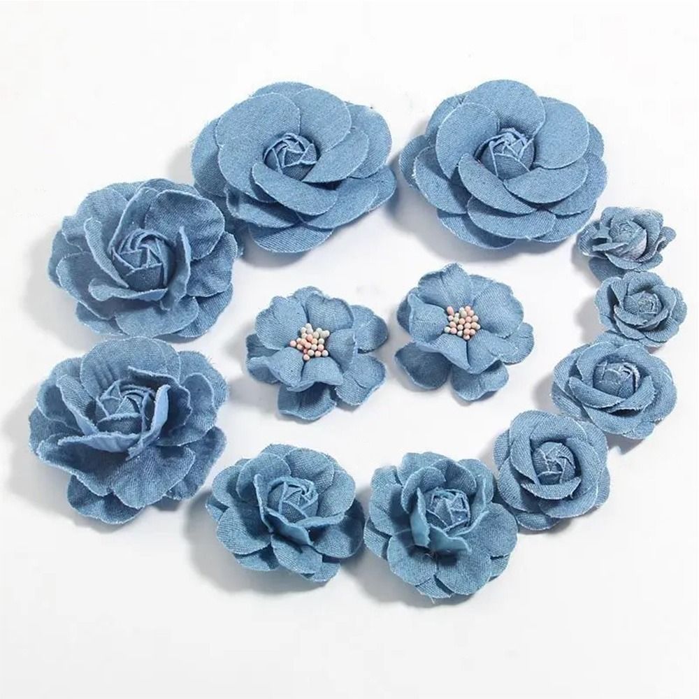 Home Decor Free - Modny denim, sztuczne kwiaty, koronka DIY,