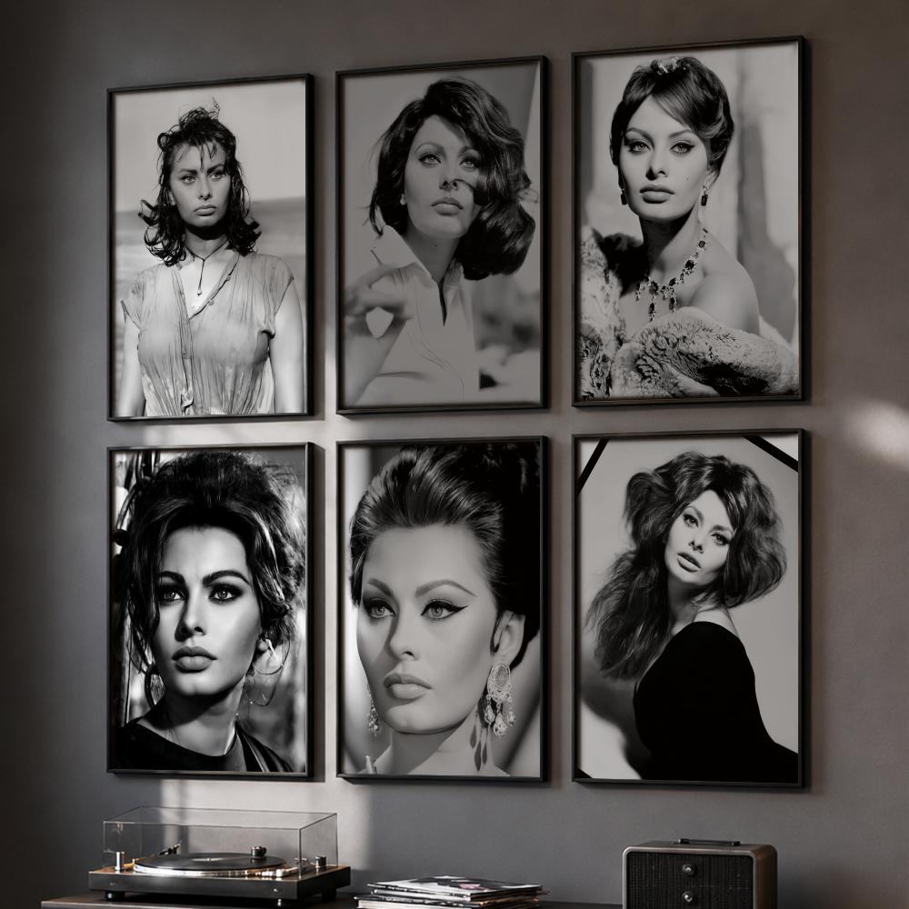 Home Decor Magazine - Plakat z magazynu Fashion S_Sophia Loren