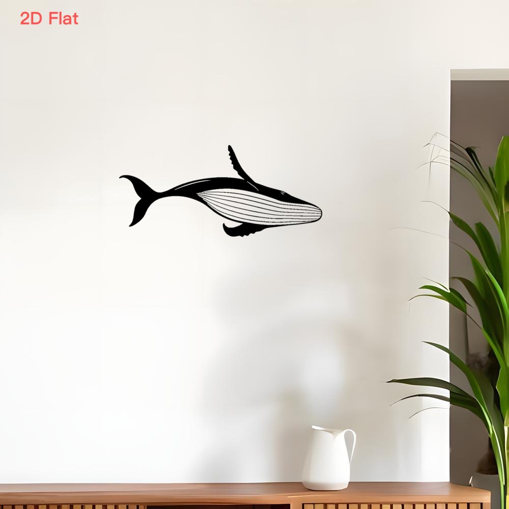 Home Decor Nautical - Metalowa dekoracja ścienna z motywem wielkich