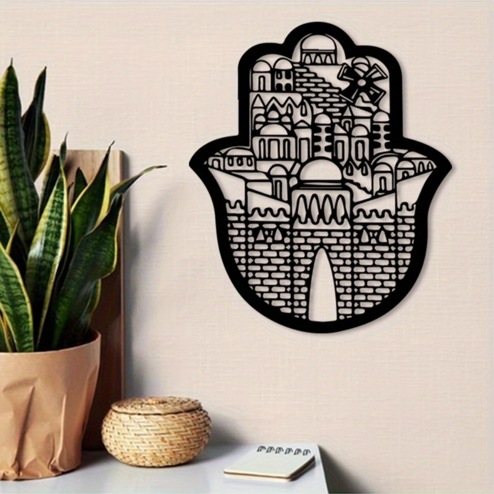 Home Decor Free - CIFBUY Żelazna Dekoracja Ścienna Architektura Islamska