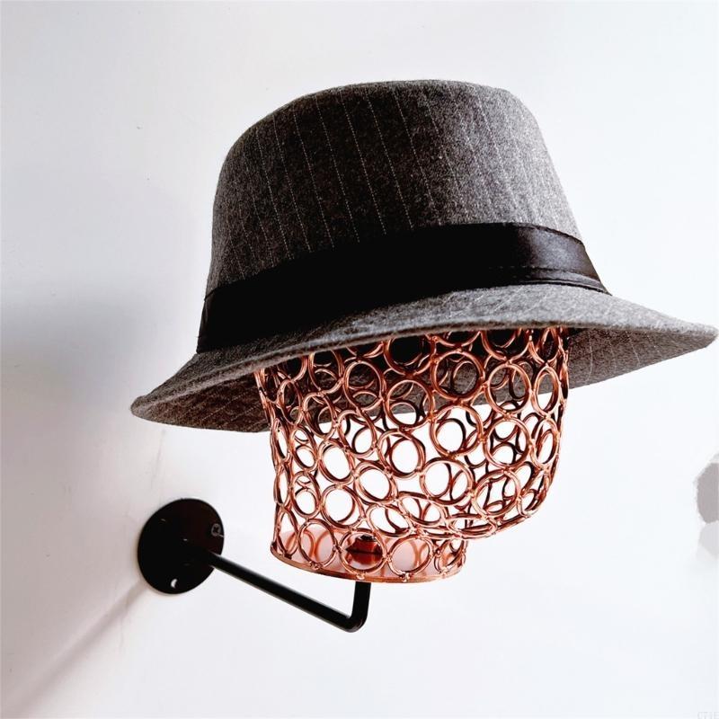 Home Decor Retail Stores - Nowoczesny metalowy model głowy manekina Stylowa
