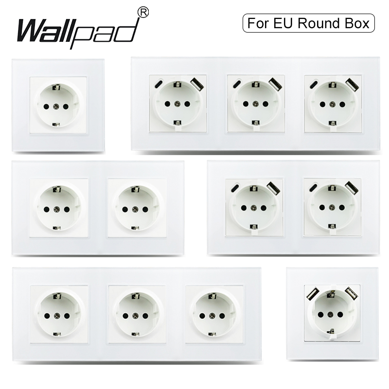 Home Decor Outlet - Wallpad Standard UE Pojedyncze gniazdo zasilania