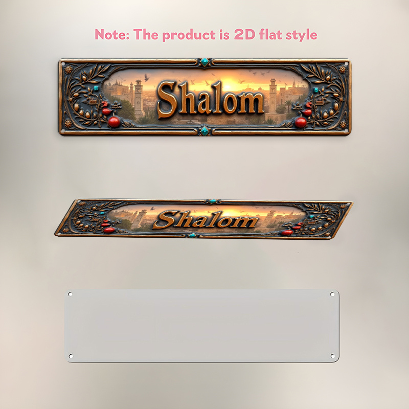 CIFBUY Vintage Shalom Hebrajsk – Home Decor Free recenzja i cena