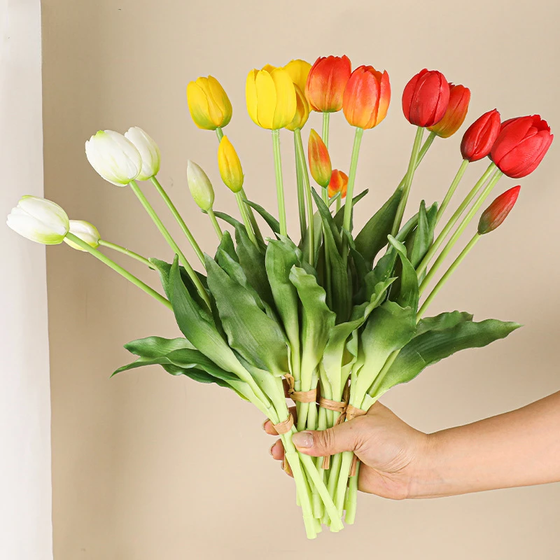 5 głowic Sztuczne tulipany Dek – Home Decor Tulip recenzja i cena