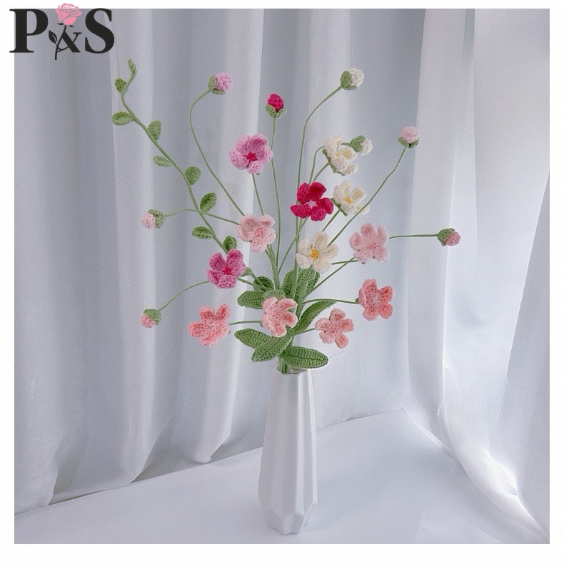 Ręcznie robione kwiaty szydełk – Home Decor Tulip recenzja i cena