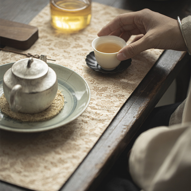 Nowy Chiński Styl Zen Brokatow – Linen Table Runner recenzja i cena