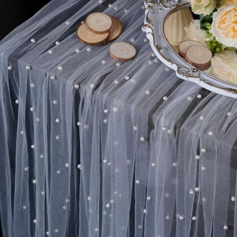 Romantyczna, luksusowa bieżnic – Linen Table Runner recenzja i cena