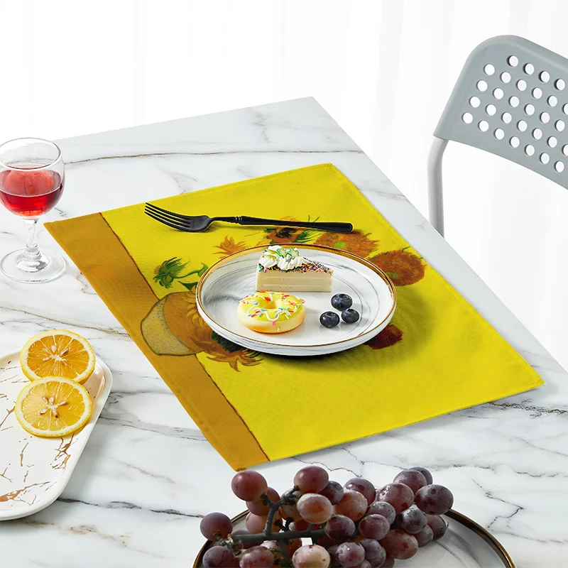 Nowa mata na stół z obrazem ol – Linen Table Runner recenzja i cena