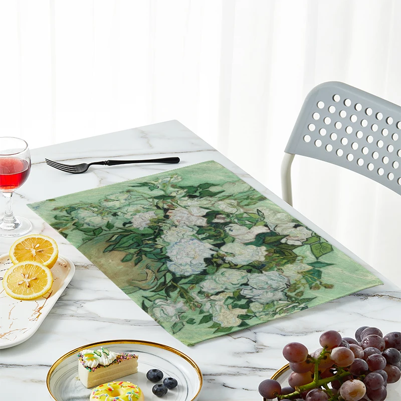 Nowa mata na stół z obrazem ol – Linen Table Runner recenzja i cena