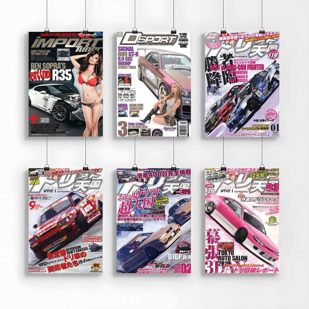 Plakat samoprzylepny z grafika – Home Decor Magazine recenzja i cena