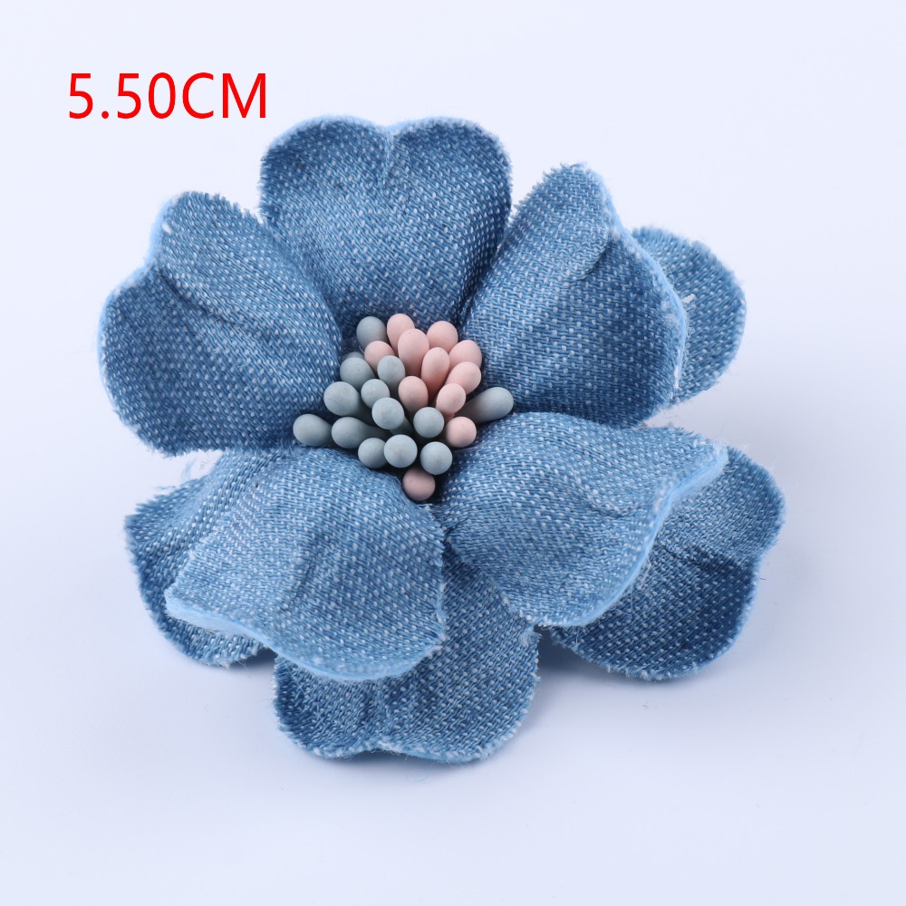 Modny denim, sztuczne kwiaty,  – Home Decor Free recenzja i cena
