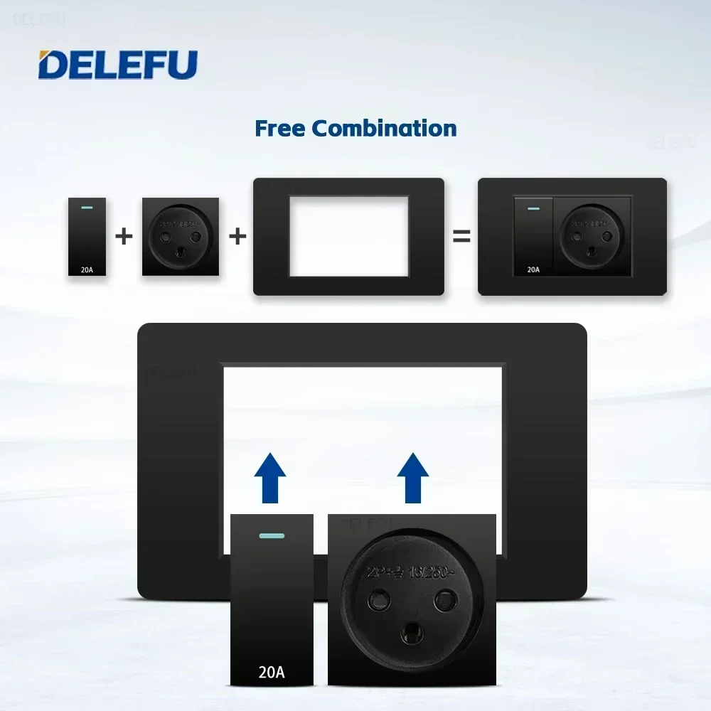 DELEFU Black Retardant PC Isra – Home Decor Outlet recenzja i cena