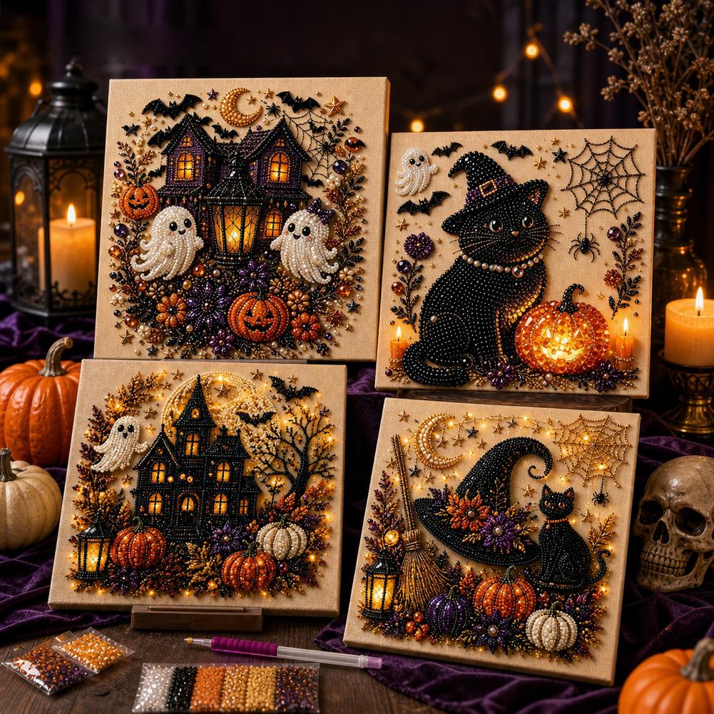 Zestaw DIY Halloween Duch i Dy – Home Decor Etsy recenzja i cena
