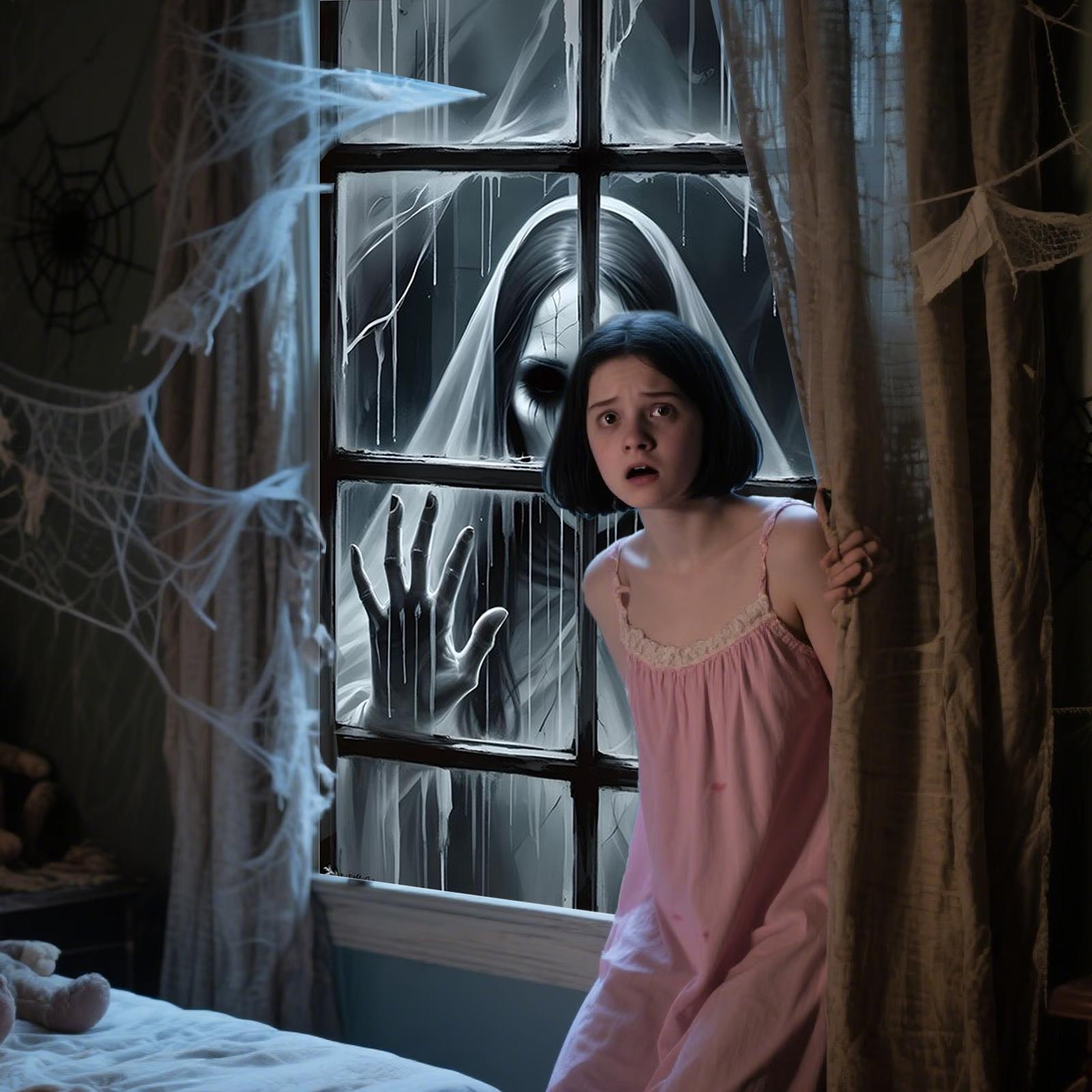 Halloweenowe dekoracje okienne – Home Decor Etsy recenzja i cena