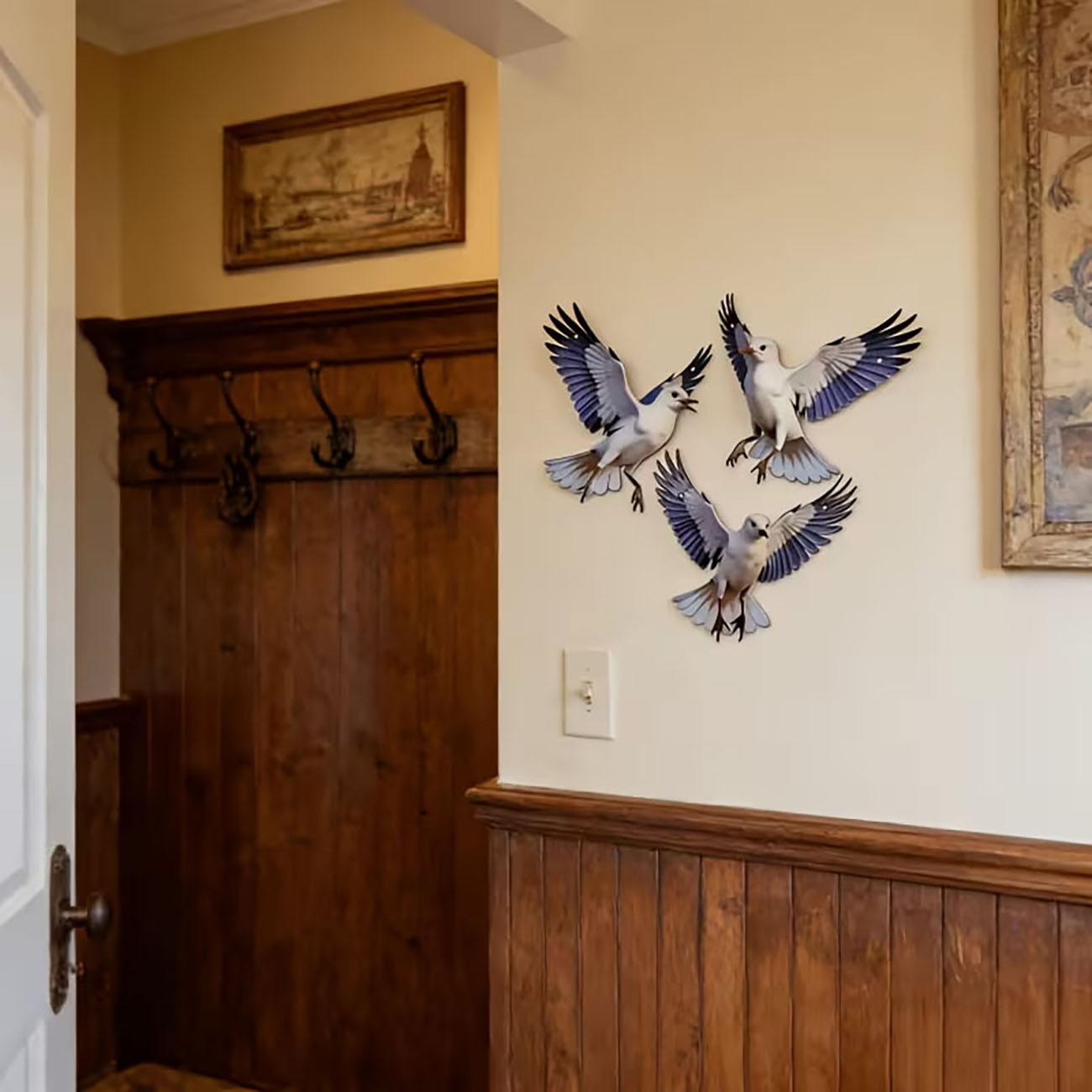 3 szt. płaskich, drewnianych d – Home Decor Nautical recenzja i cena