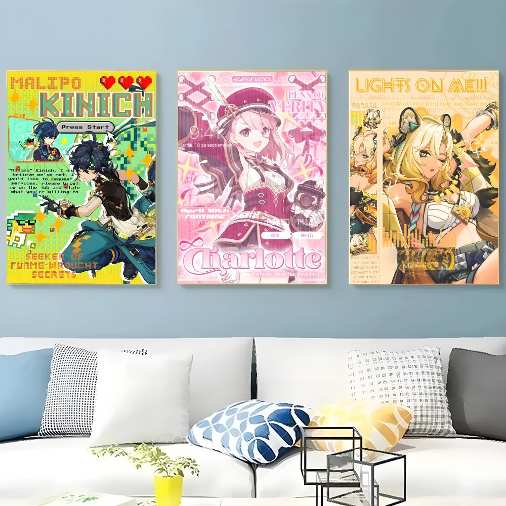 Plakat w stylu magazynu Genshi – Home Decor Magazine recenzja i cena
