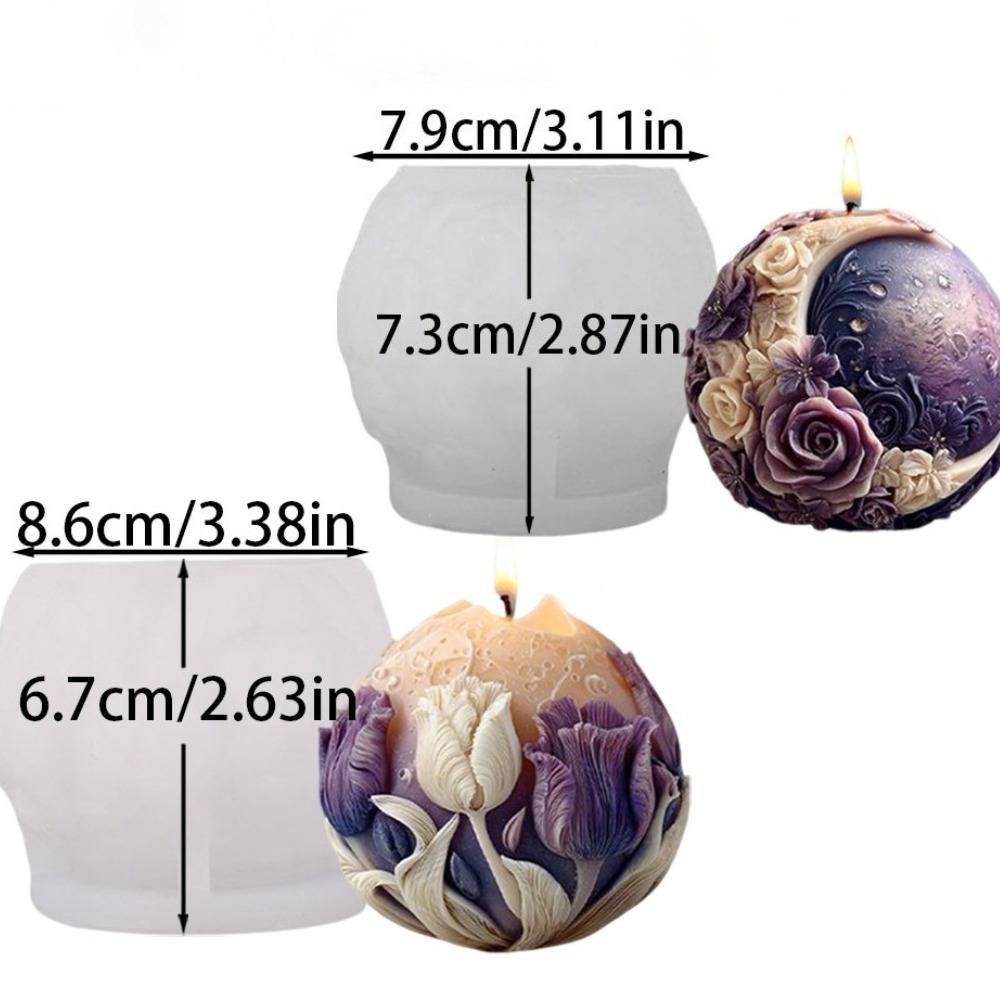 Forma silikonowa na świecę w k – Home Decor Tulip recenzja i cena