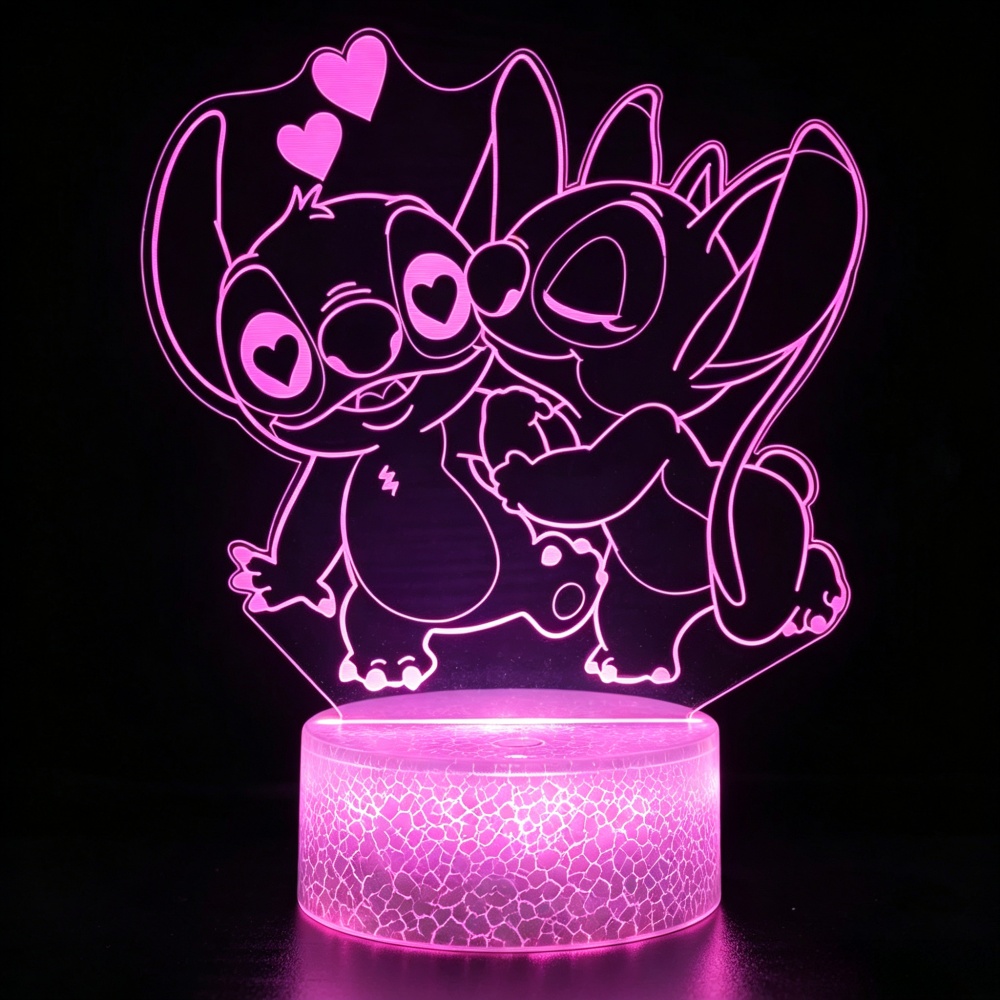 Lilo i Stitch – trójwymiarowa  – Home Decor Etsy recenzja i cena