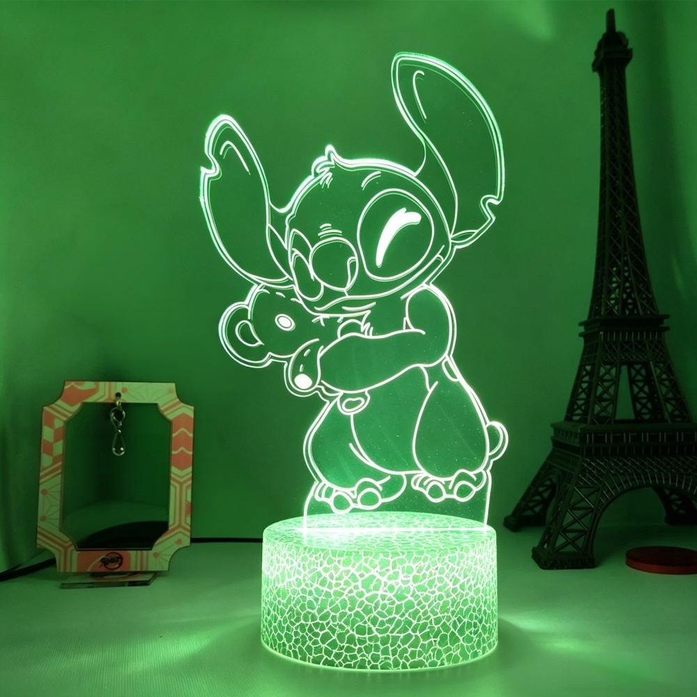 Lilo i Stitch – trójwymiarowa  – Home Decor Etsy recenzja i cena