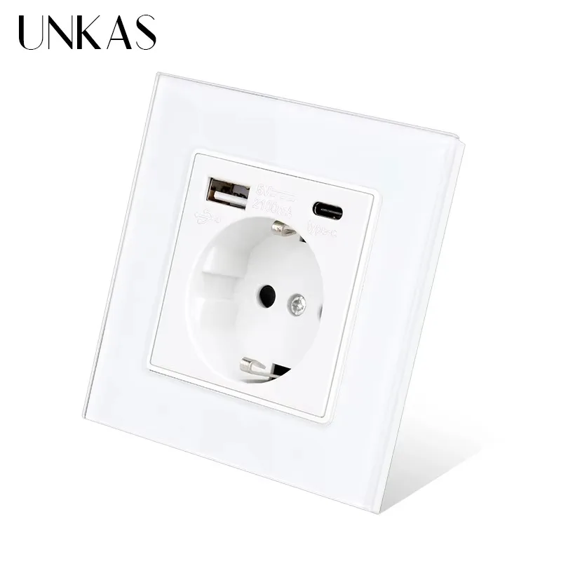 UNKAS Type-C USB Panel ze szkł – Home Decor Outlet recenzja i cena