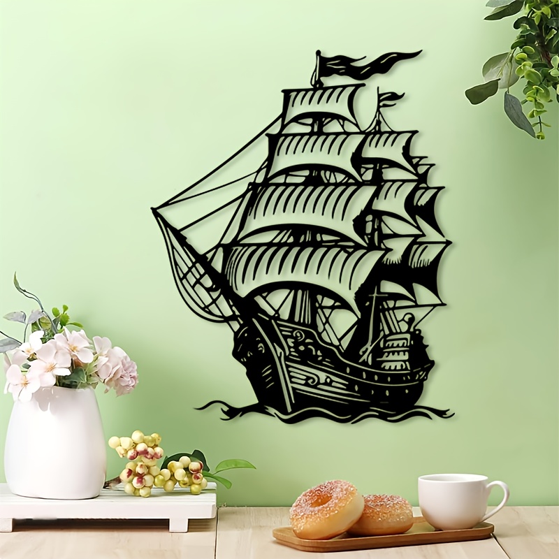1 szt. Metalowa dekoracja ście – Home Decor Nautical recenzja i cena