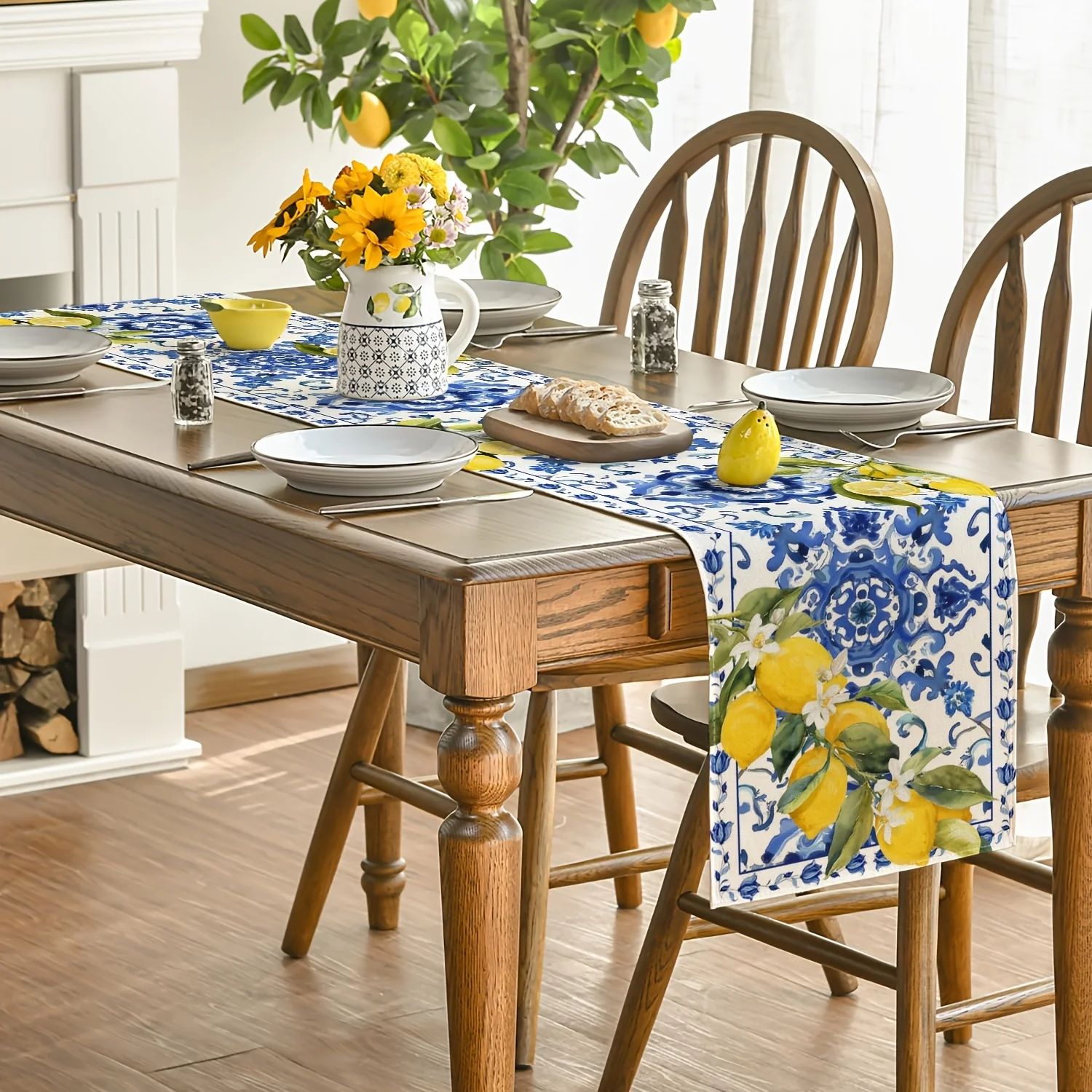 Bieżnik stołowy VIKAMA w stylu – Linen Table Runner recenzja i cena