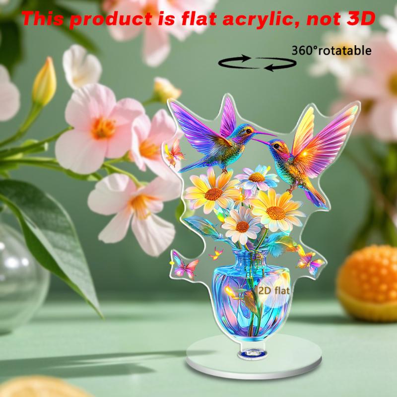 Akrylowy fioletowy wazon na tu – Home Decor Tulip recenzja i cena