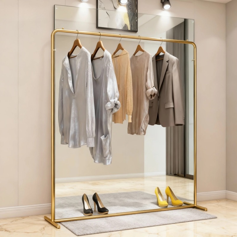 Luksusowy złoty wieszak na ubr – Home Decor Retail Stores recenzja i cena