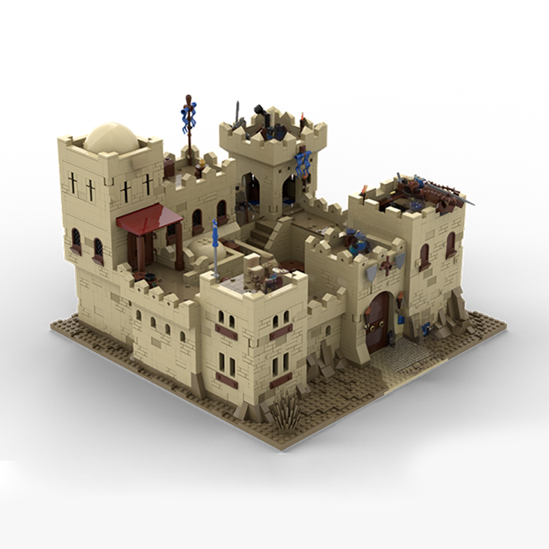 4092 elementy MOC Czarny Sokół – Home Decor Medieval recenzja i cena