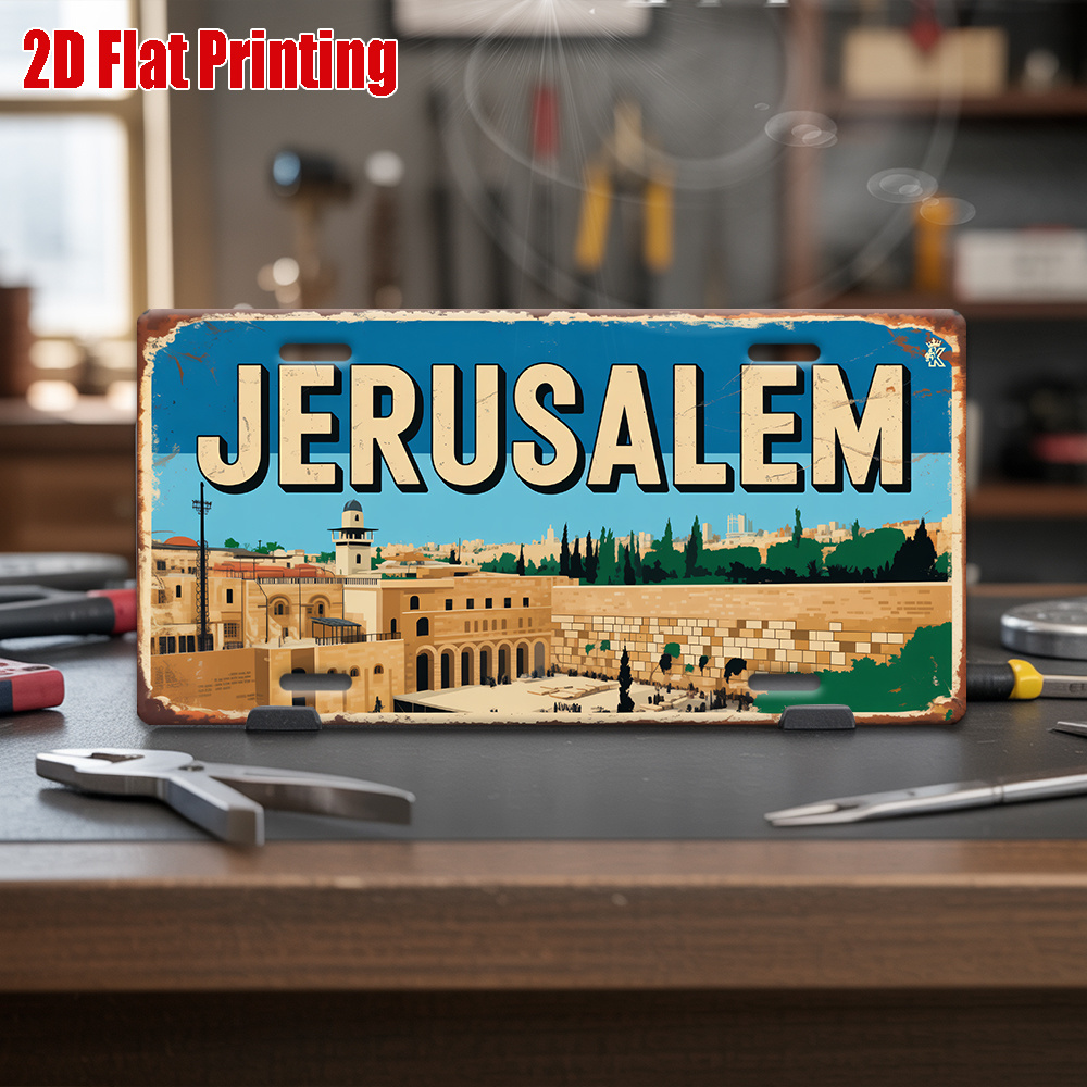 CIFBUY Vintage Jerusalem Citys – Home Decor Vintage recenzja i cena