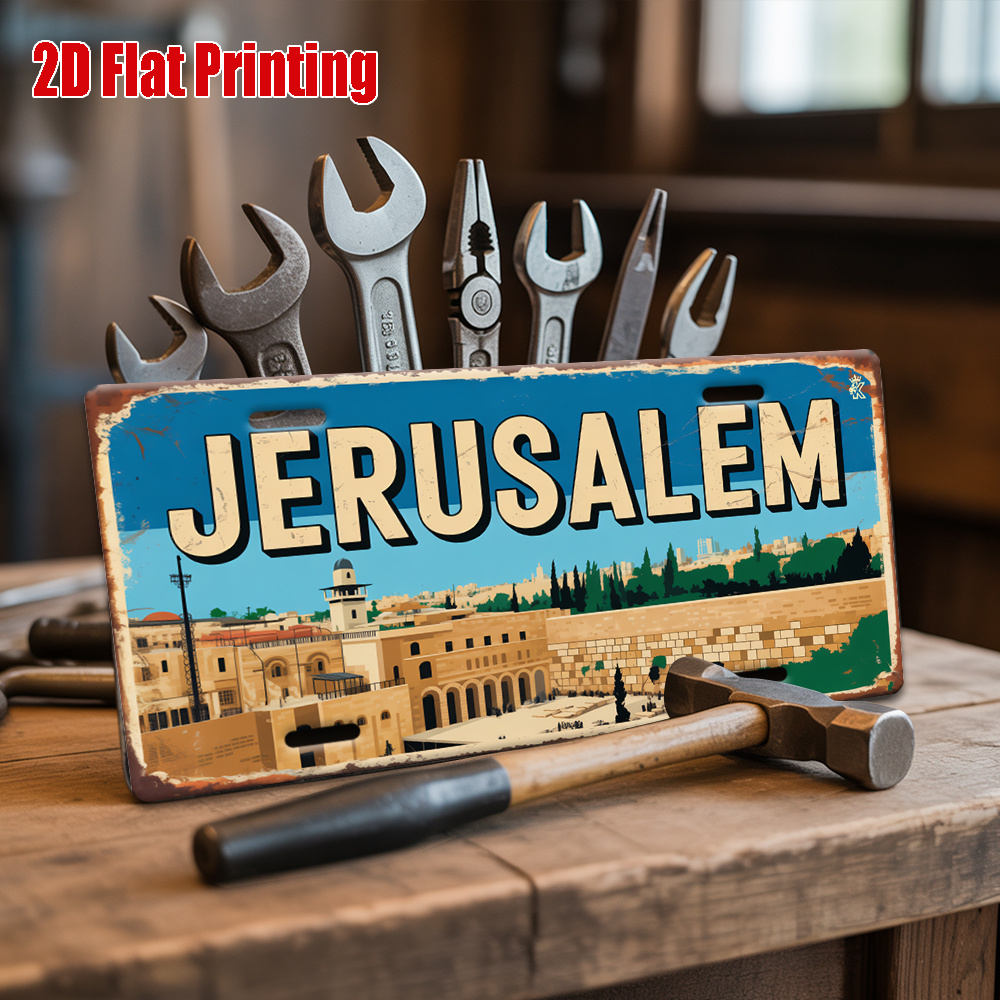 CIFBUY Vintage Jerusalem Citys – Home Decor Vintage recenzja i cena